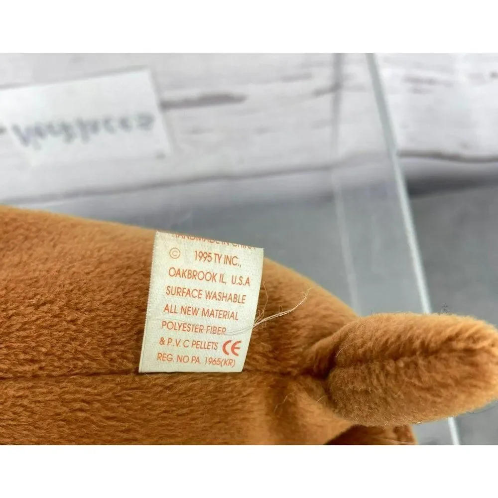Ty‎ Beanie Baby Sealife Walrus Sea Animal Ocean Life 1995 Plush Stuffed animal